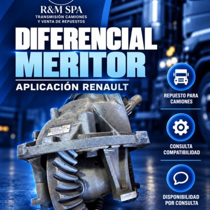 DIFERENCIAL MERITOR APLICACIÓN RENAULT
